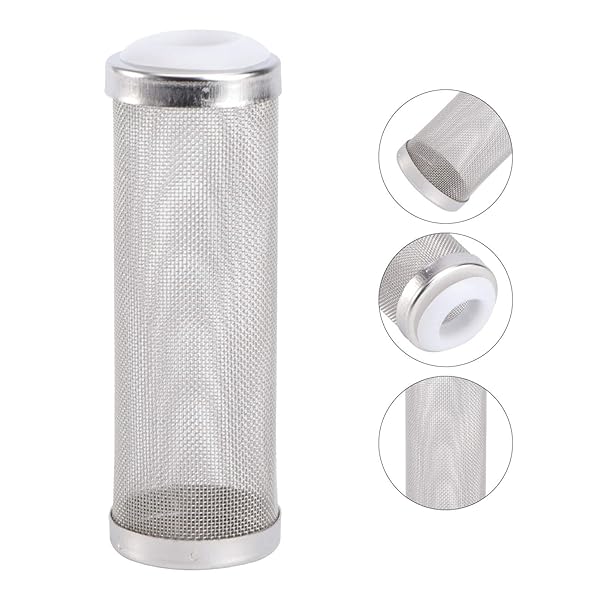 POPETPOP 16mm Stainless Steel Mesh Filter Media Cover for Aquariums - Durable & Efficient - Image 6