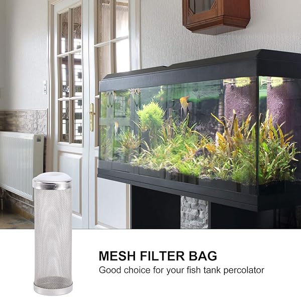 POPETPOP 16mm Stainless Steel Mesh Filter Media Cover for Aquariums - Durable & Efficient - Image 10