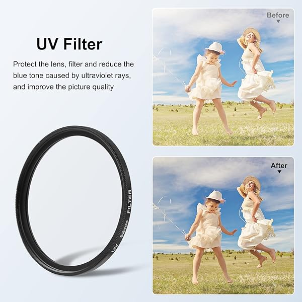 PULUZ 52mm UV Lens Filter Adapter Ring for GoPro Hero11 Hero10 Hero9 Black Series - Image 4