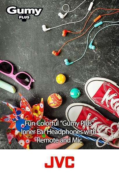 JVC Gumy HAFX7MV: Purple In-Ear Earbuds with Stay-Fit Tips & Mic - Perfect Sound & Comfort - Image 3
