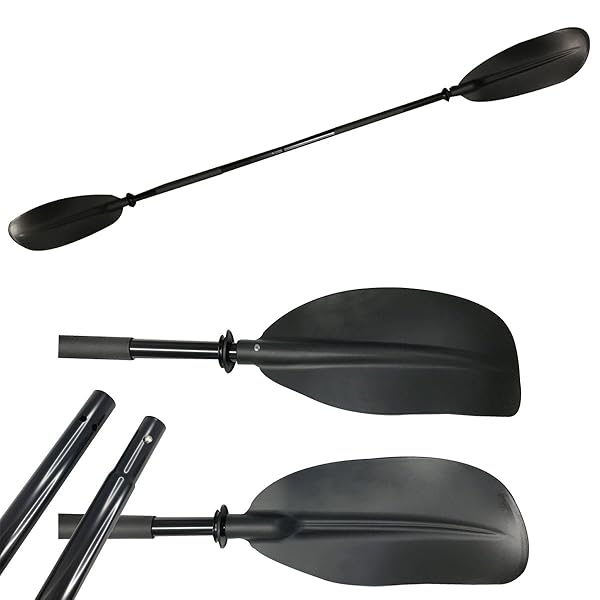 "Buy Pactrade Marine 84" Double-Ended Detach Paddle for Kayaks, Rafts & Canoes - Lightweight Aluminum Design"