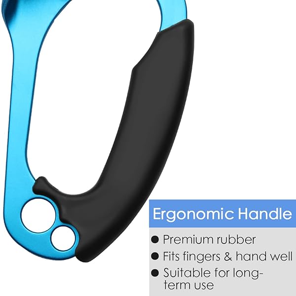 Paliston Climbing Hand Ascender for Rock Climbing & Arborists - Fits 8-12mm Rope (Right & Left) - Image 6