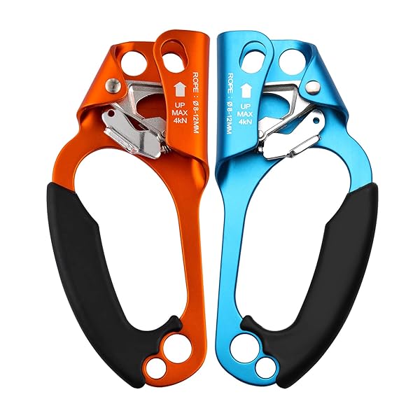 Paliston Climbing Hand Ascender for Rock Climbing & Arborists - Fits 8-12mm Rope (Right & Left) - Image 2