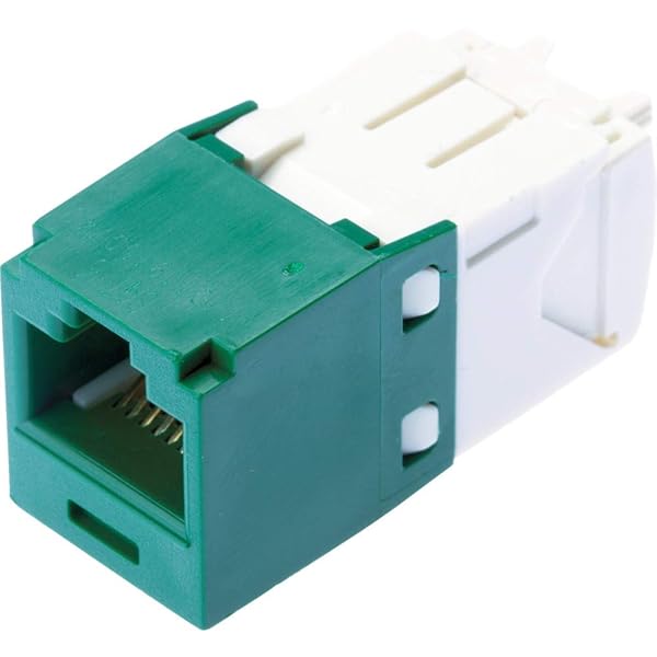 Buy Panduit CJ688TGGR Category 6 Green Jack Module - High-Quality 8-Wire TG-Style Connector