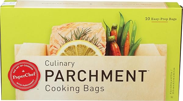 PaperChef PaperChef Culinary Parchment Cooking Bags - 10-Count for Easy, Healthy Cooking