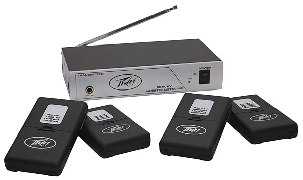 Peavey Assisted Listening System 72.1 MHz: Enhance Audio Experience with Top-Quality Assistive Technology