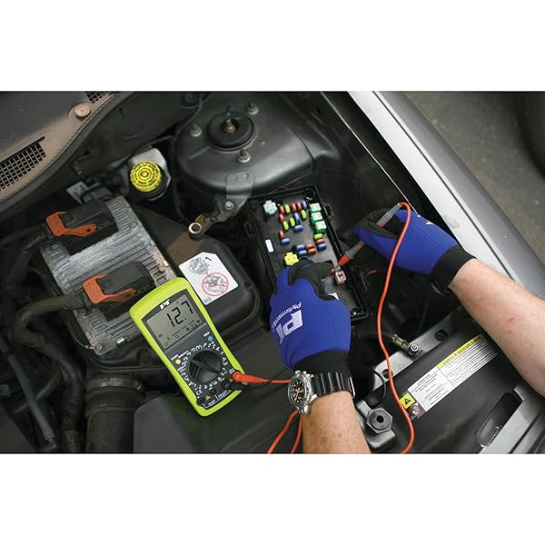 Performance Tool W2972 Digital Multimeter Large LCD Display UL Listed Probes for Automotive Electrical Testing - Image 4