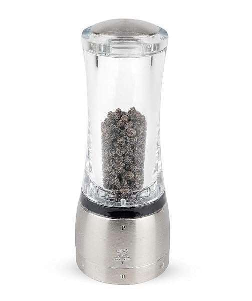 Peugeot Daman U'Select 6.5 Inch Shaftless Pepper Mill - Stainless Steel Quality & Precision