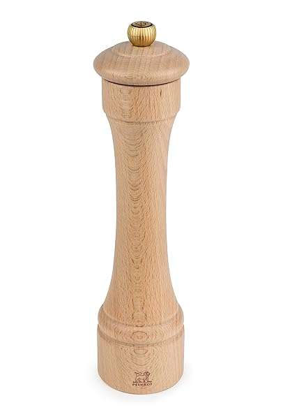 Peugeot Hostellerie 8.75 Inch Natural Pepper Mill - Premium Quality & Stylish Design