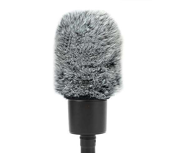 PhantAccy PhantAccy Furry Pop Filter for Audio-Technica AT-2020/2035/2040/2050/2500/4040 - Wind & Noise Reduction Mic Cover
