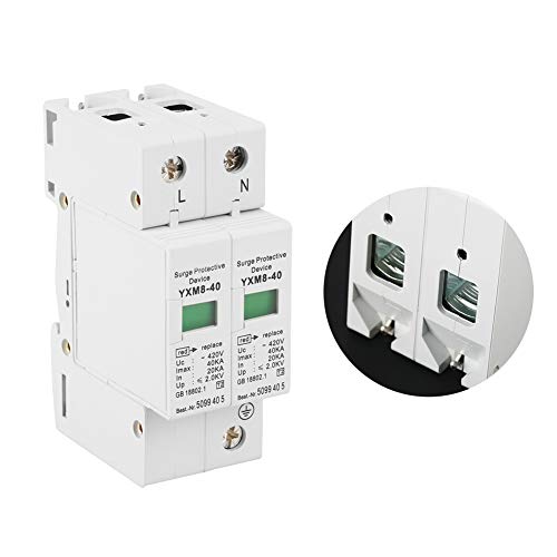 220V Photovoltaic House Surge Protector 2P 40KA - Essential Lightning Protection Device - Image 3