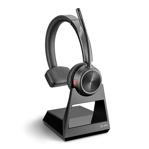 Plantronics Savi 7210 Mono Over Ear Office Headset for Clear Calls and Comfort
