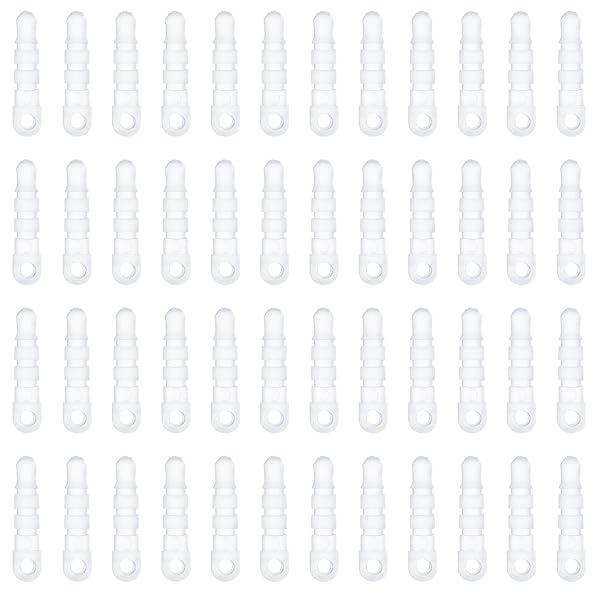 100 Pcs Cell Phone Dust Plug Charms - Transparent 3.5mm Headphone Covers & Protectors