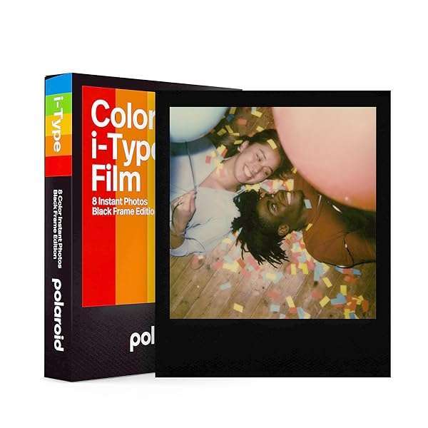 Polaroid Color Film I-Type Black Frame Edition (6019) - Capture Timeless Moments