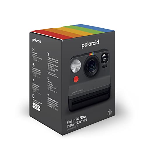 Polaroid Now 2nd Gen I-Type Instant Film Camera - Black (9095) | Capture Memories Instantly - Image 9