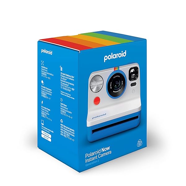 Polaroid Now 2nd Gen I-Type Instant Film Camera - Blue (9073) | Capture Memories Instantly! - Image 9