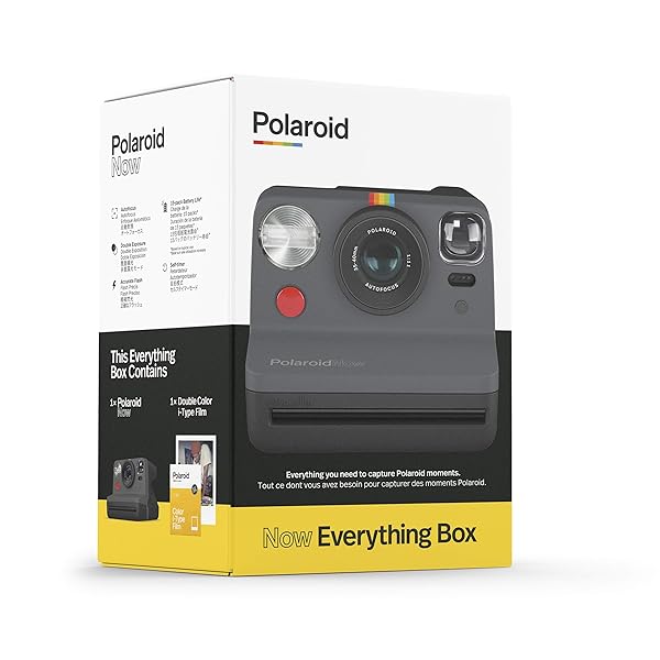 Polaroid Originals I-Type Instant Camera & Film Bundle - Everything Box Black (6026) for Stunning Photos - Image 4