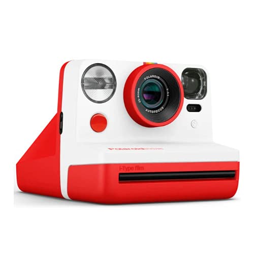 Polaroid Originals Now Viewfinder i-Type Instant Camera Bundle - Red with Color & B&W Film Kit - Image 7