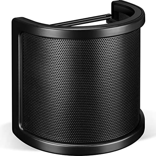 Upgrade Your Sound: Aokeo 3-Layer Pop Filter for Clear Vocal Recording & Streaming - Image 2