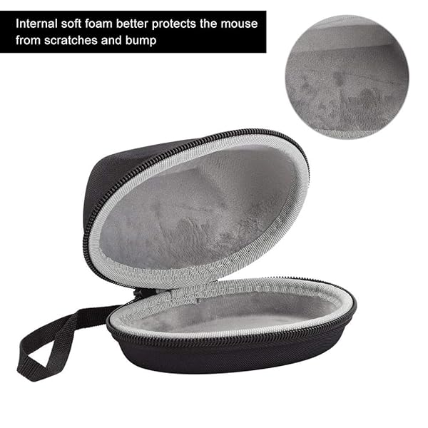 Portable Storage Bag for Logitech MX Vertical Mouse - EVA Travel Case & Protective Cover - Image 9