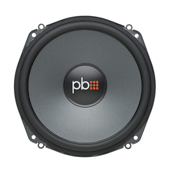 PowerBass OE-700 OEM Replacement 7'' Midrange Speakers - High-Quality Sound Upgrade (Pair)