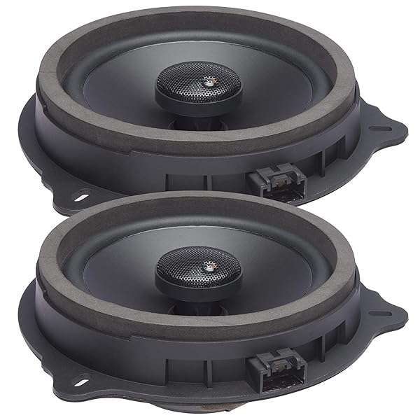 PowerBass "Powerbass OE652-FD 6.5" Coaxial Speakers for Ford/Lincoln - Premium OEM Replacement"