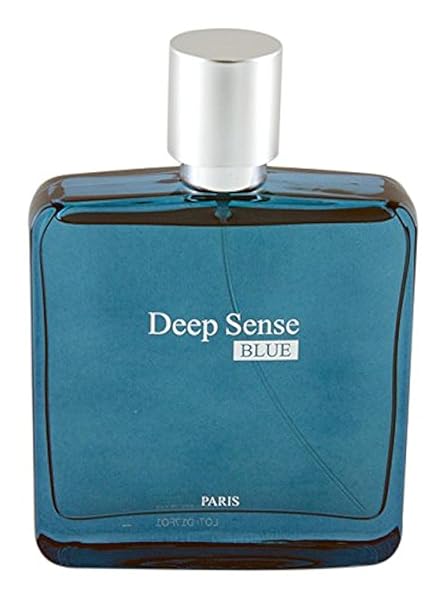 Prime COllection Prime Collection Deep Sense Blue Eau de Parfum for Men - 3.4 oz | Long-Lasting Fragrance