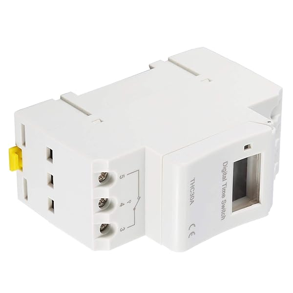 30A Programmable Digital Timer Switch - Din Rail THC Timer Relay for 220V Applications - Image 8