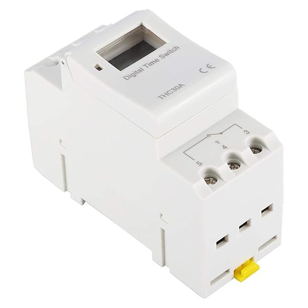30A Programmable Digital Timer Switch - Din Rail THC Timer Relay for 220V Applications - Image 10