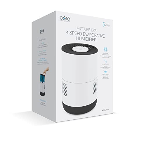 Pure Enrichment MistAire Eva: Mist-Free 2.8L Humidifier for Large Rooms, Antibacterial Filter & Auto Shut-Off - Image 10
