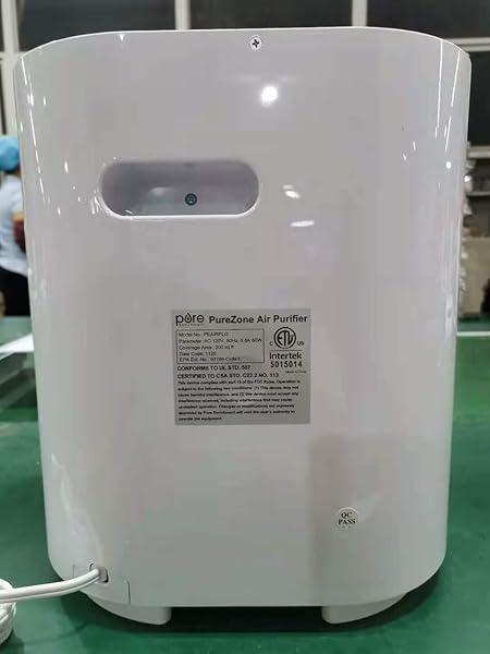 Pure Enrichment PureZone Air Purifier: H13 HEPA, UV-C Light & 4-Stage Filtration for Allergens, Smoke & Pet Dander in Bedrooms & Living Rooms - Image 11