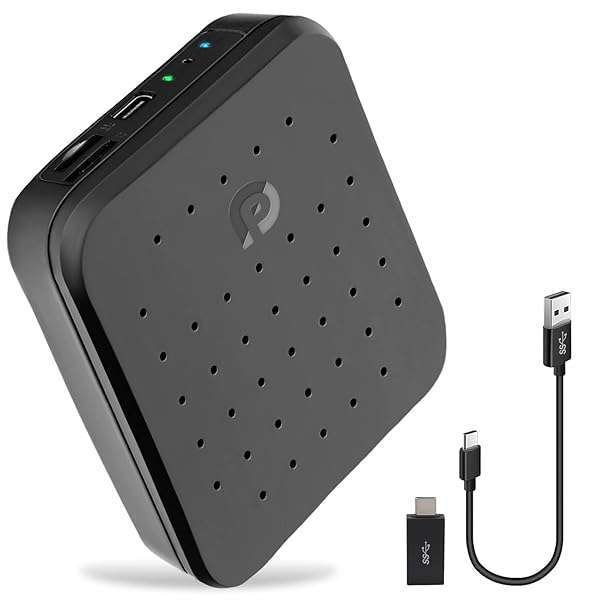Upgrade Your Car: PyleUSA Wireless CarPlay & Android Auto Multimedia Box - 4GB RAM, 64GB ROM, 4K HD, Dual Band WiFi