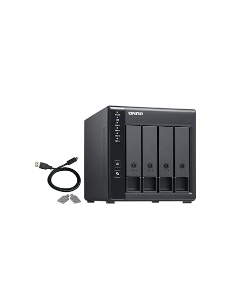 QNAP TR-004 4-Bay USB Type-C DAS: Fast Hardware RAID Storage Solution (Diskless) - Image 5