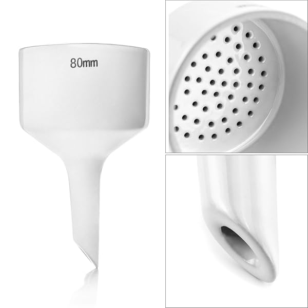 QWORK 1000ML Buchner Funnel Kit with 1L Vacuum Flask and 80mm Borosilicate Glass Filtering Flask for Efficient Filtration - Image 6