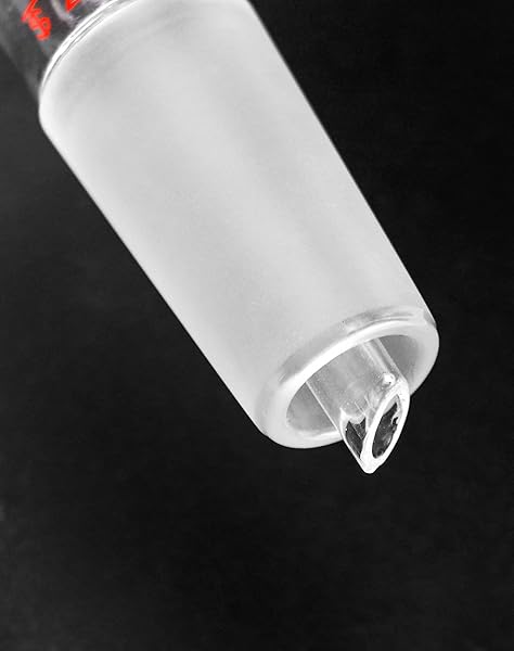 QWORK 500ml Buchner Funnel with Medium Frit G2 - Lab Glassware, 24/40 Joint, Vacuum Tubulation, 94mm I.D, 100mm Depth - Image 6