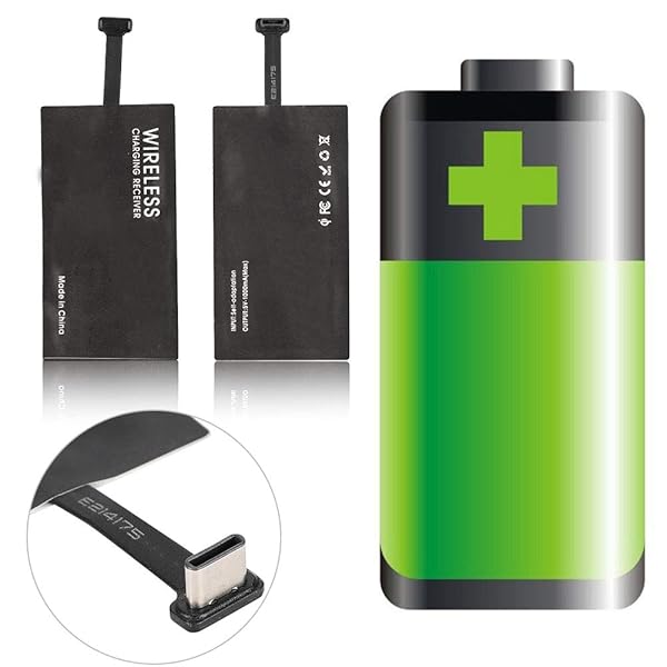 Qi Charger Kit: USB C Charging Pad & Magic Tag Receiver for Google Pixel XL, V20, HTC 10, OnePlus 3 - Fast USB 3.1 Type C Charging - Image 7
