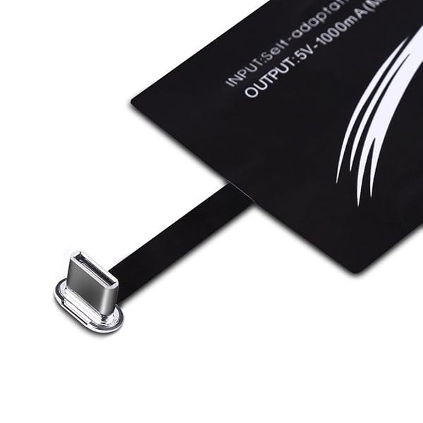 Qi Charger Kit: USB C Charging Pad & Magic Tag Receiver for Google Pixel XL, V20, HTC 10, OnePlus 3 - Fast USB 3.1 Type C Charging - Image 8