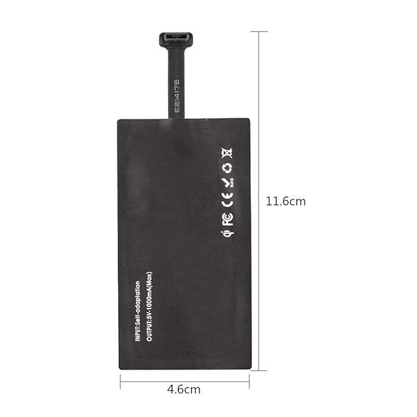 Qi Charger Kit: USB C Charging Pad & Magic Tag Receiver for Google Pixel XL, V20, HTC 10, OnePlus 3 - Fast USB 3.1 Type C Charging - Image 9