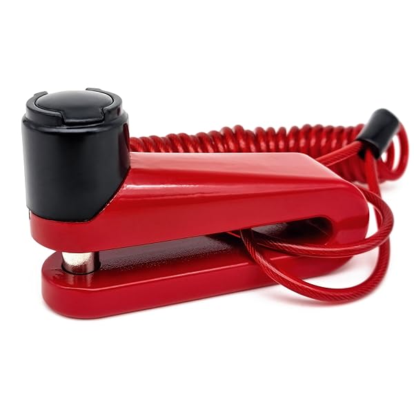 RADIKAL RK510R Motorcycle Disc Lock Compact Security Effective Anti Theft Brake Lock for Motorbike Scooter Electric Bike