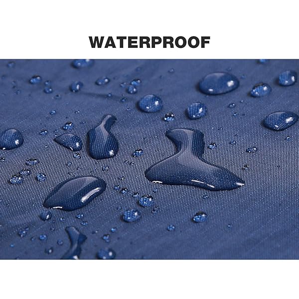 REDCAMP Large Waterproof Stadium Blanket Soft Warm Fleece for Cold Weather Outdoor Sports Dark Blue - Image 4