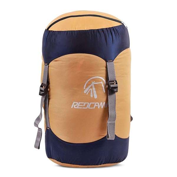 REDCAMP REDCAMP XL Nylon Compression Stuff Sack for Lightweight Sleeping Bags - Ideal for Backpacking, Hiking & Camping