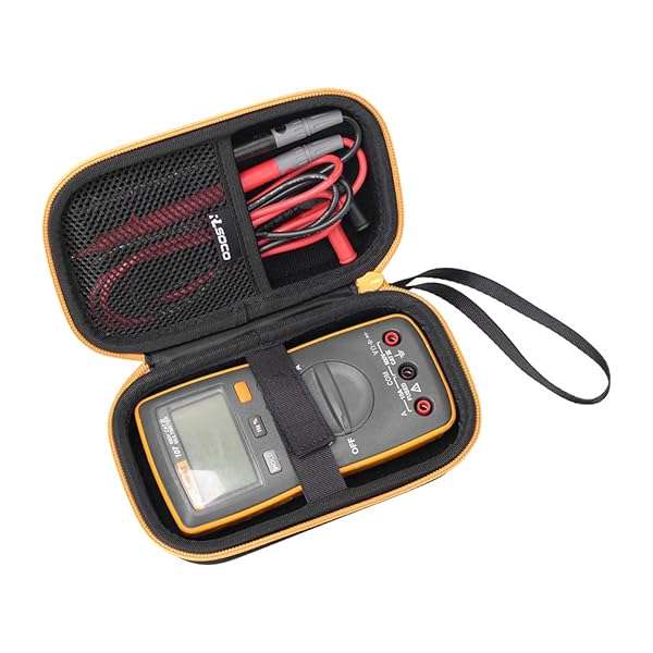 RLSOCO Hard Case for Fluke 101/106/107 Multimeter - Durable Protection & Easy Storage