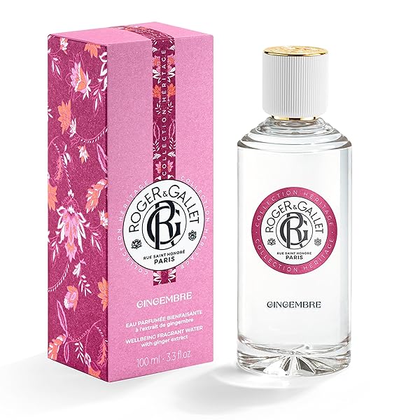 ROGER & GALLET Gingembre Body Spray for Women - 3.3 Oz Fragrant Water | Refreshing Ginger Scent
