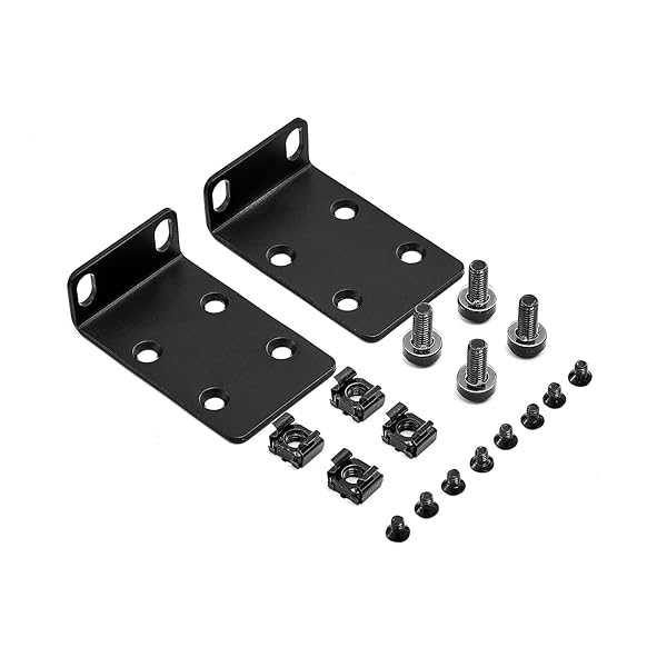 Rack Mount Kit 19 Inch Large Switch Rack Ears for Cisco Small Business Series 18 to 50 Port Models RM-300-19