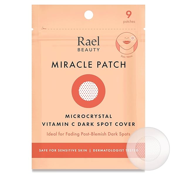 Rael Pimple Patches: Miracle Microcrystal Dark Spot Treatment with Vitamin C & Niacinamide - Vegan & Cruelty-Free Korean Skincare