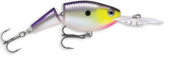 Rapala Rapala Jointed Shad Rap 07 Fishing Lure 2.75 Inch Purpledescent for Effective Freshwater Fishing