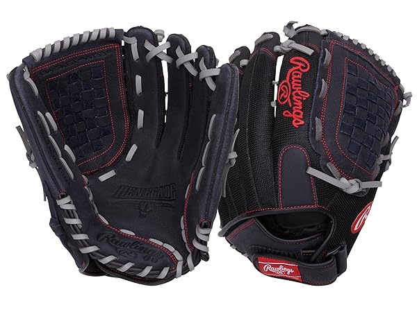"Rawlings RENEGADE 13" Baseball/Softball Glove - Right Hand Throw, Basket Web Design"