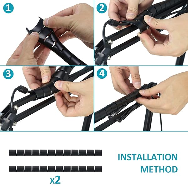 Razer Seiren X Mic Boom Arm Stand with Pop Filter Compatible with Razer Seiren X USB Microphone by SUNMON - Image 8