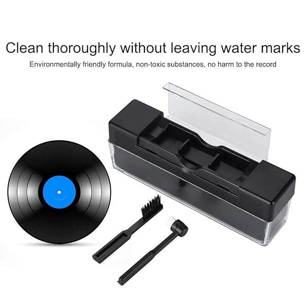 Ultimate Record Cleaning Kit: 3-in-1 Anti-Static Velvet Brush & Cleaner Solution for Scratch-Free Vinyl Care - Image 3
