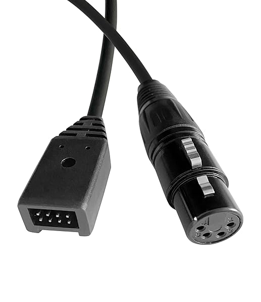 Replaceable Headset Cable for Clear-Com 110 5ft XLR Connector Microphone Headphone Cord for CC-300-X4 CC-110-X4 CC-220-X4 CC-400 Headsets 4 Pack - Image 4